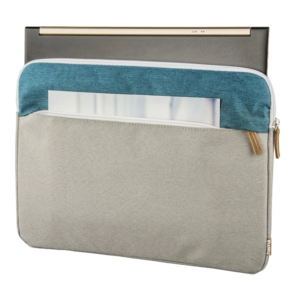 Hama Florence, obal na notebook, pro úhlopříčkou do 34 cm (13,3"), petrolejový/šedý