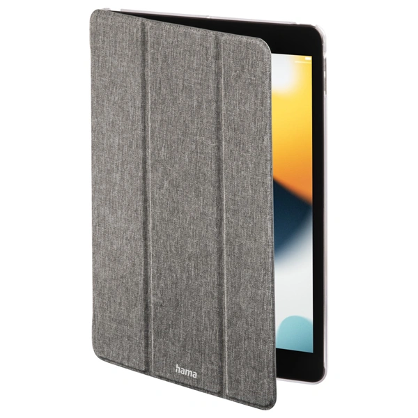 Hama Terra, pouzdro pro Apple iPad 10.2" (2019/2020/2021), recyklovaný materiál, šedé