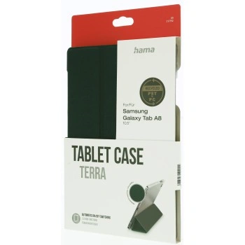 Hama Terra, pouzdro pro Samsung Galaxy Tab A8 10.5", recyklovaný materiál, zelené