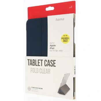 Hama Fold Clear, pouzdro pro Apple iPad 10,9" (10. generace 2022), tmavě modré