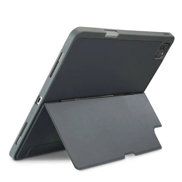 Hama Stand Folio, 2v1: zadní kryt, nebo pouzdro, pro Apple iPad Pro 12,9" (2020/2021/2022), šedé