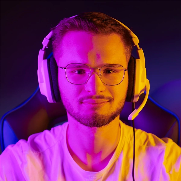 uRage gamingový headset SoundZ 100 V2, bílý