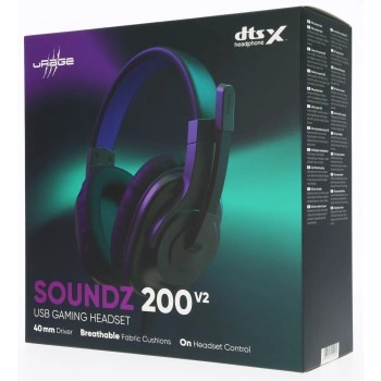 uRage gamingový headset SoundZ 200 V2, USB
