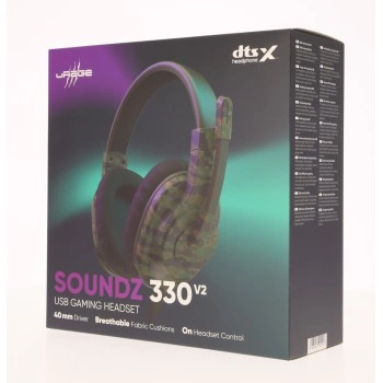 "SoundZ 330 V2" Gaming Headset, black