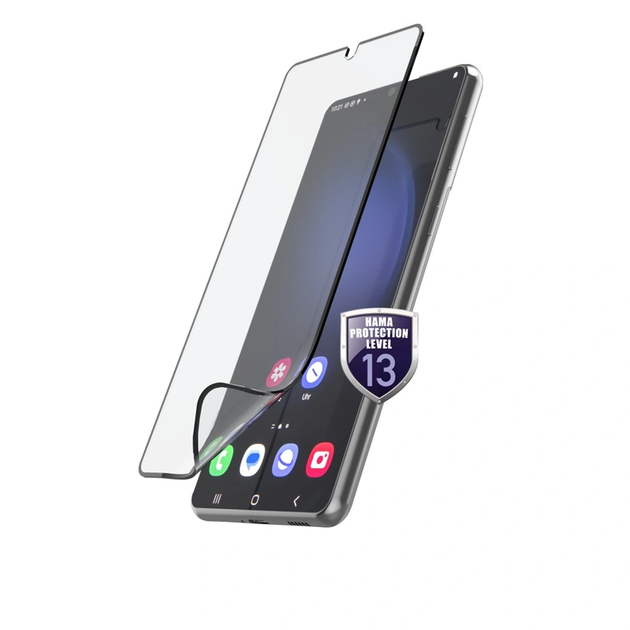 Hama Hiflex Eco, ochrana displeje pro Samsung Galaxy S22/ S23, nerozbitná, bezpečnostní třída 13