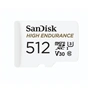 SanDisk HIGH ENDURANCE microSDHC Card 512 GB, s adaptérem