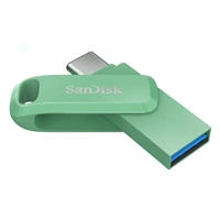 SanDisk Ultra Dual Drive Go USB Type- C, Absinthe zelená 400 MB/s 256 GB