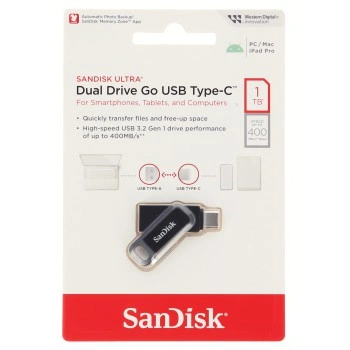 SanDisk Ultra Dual Go USB 1TB, Type-C
