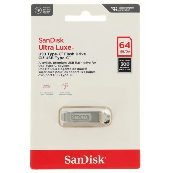 SanDisk Ultra Luxe USB Type-C  64 GB USB 3.2 Gen 1, metalický design