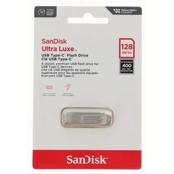 SanDisk Ultra Luxe USB Type-C  128 GB USB 3.2 Gen 1, metalický design