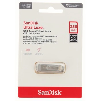 SanDisk Ultra Luxe USB Type-C  256 GB USB 3.2 Gen 1, metalický design