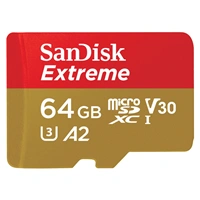 SanDisk microSDXC Extreme 64 GB (A2/ V30/ U3/ R170/ W80)