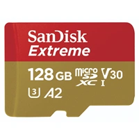 SanDisk microSDXC Extreme 128 GB (A2/ V30/ U3/ R190/ W90)