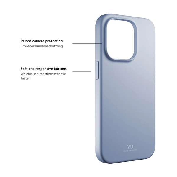 White Diamonds Urban Case, kryt pro Apple iPhone 14, světle modrý
