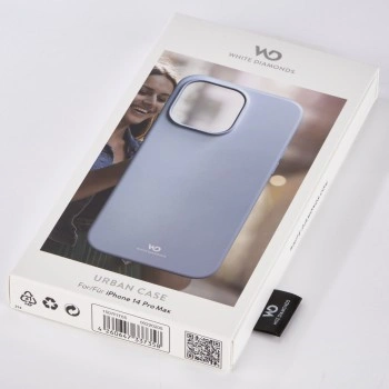 White Diamonds Urban Case, kryt pro Apple iPhone 14 Pro Max, světle modrý