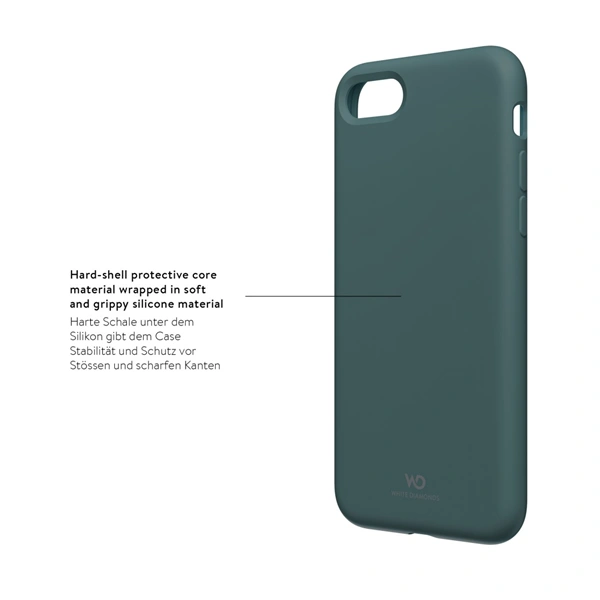 White Diamonds Urban Case, kryt pro Apple iPhone 7/8/SE 2020/SE 2022, petrolejový