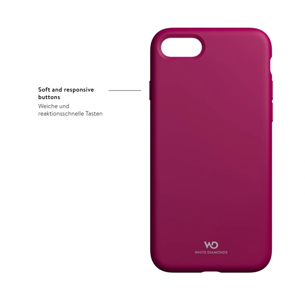 White Diamonds Urban Case, kryt pro Apple iPhone 7/8/SE 2020/SE 2022, fuchsiový