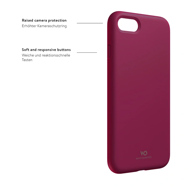 White Diamonds Urban Case, kryt pro Apple iPhone 7/8/SE 2020/SE 2022, fuchsiový