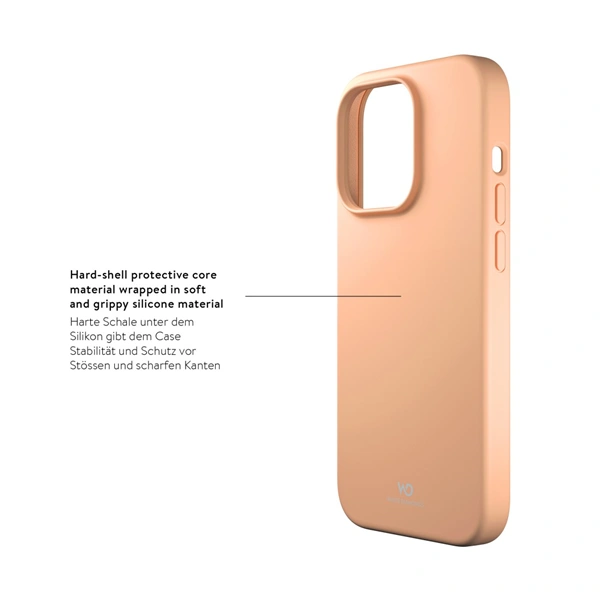 White Diamonds Urban Case, kryt pro Apple iPhone 14, meruňkový