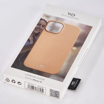 White Diamonds Urban Case, kryt pro Apple iPhone 14, meruňkový