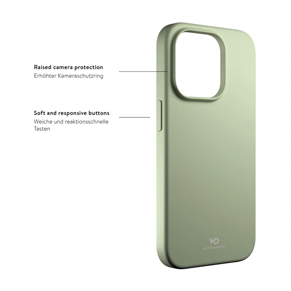 White Diamonds Urban Case, kryt pro Apple iPhone 14, pistáciový