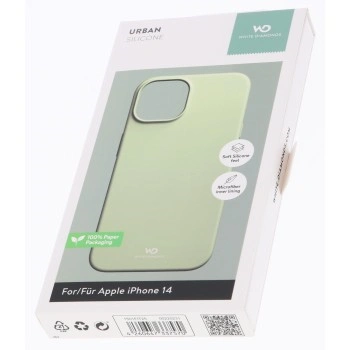 White Diamonds Urban Case, kryt pro Apple iPhone 14, pistáciový