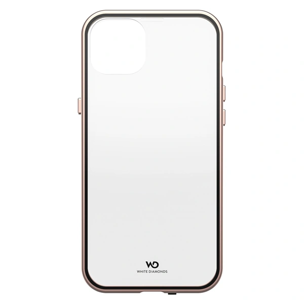 White Diamonds 360° Glass, kryt pro Apple iPhone 14 Plus, průhledný/růžové zlato