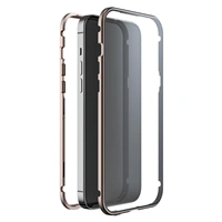 White Diamonds 360° Glass, kryt pro Apple iPhone 14 Pro Max, průhledný/růžové zlato