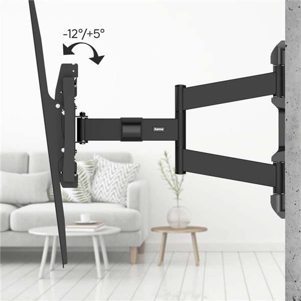 Hama nástěnný držák TV až 120", 800x600, pohyblivý, 100 kg