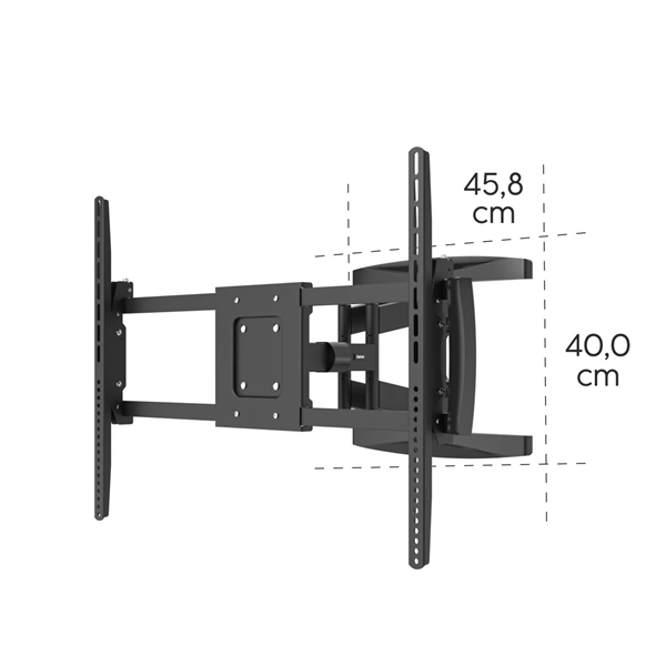 Hama nástěnný držák TV až 120", 800x600, pohyblivý, 100 kg