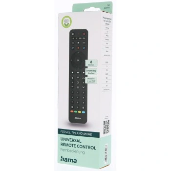 Hama univerzální dálkový ovladač 8v1 s funkcí učení