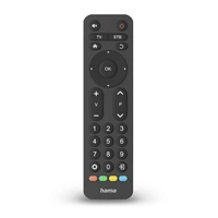 Hama univerzální dálkový ovladač 2v1 Zapper, kompaktní, velká tlačítka