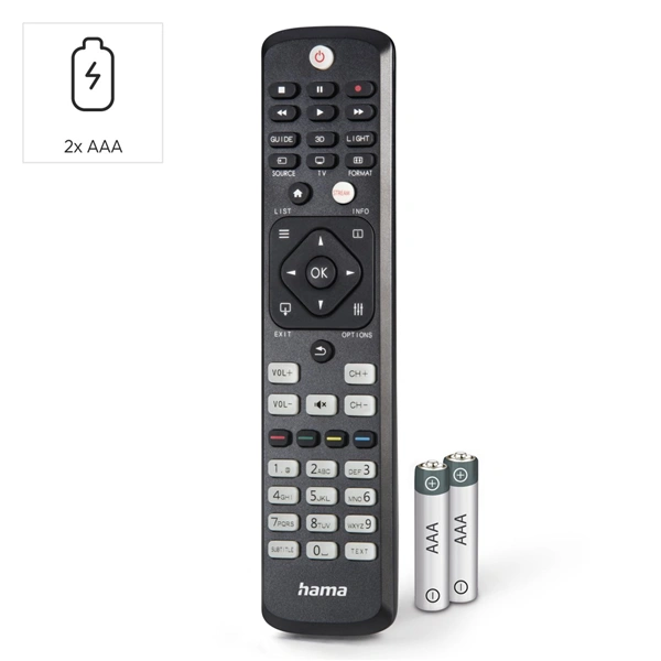 Hama univerzální ovladač 1:1 pro TV Philips