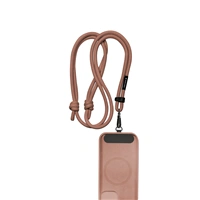 Black Rock Universal Lanyard, šňůrka na mobil, s karabinkou, 30-60 cm, hnědá
