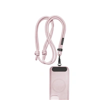 Black Rock Universal Lanyard, šňůrka na mobil, s karabinkou, 30-60 cm, světle růžová