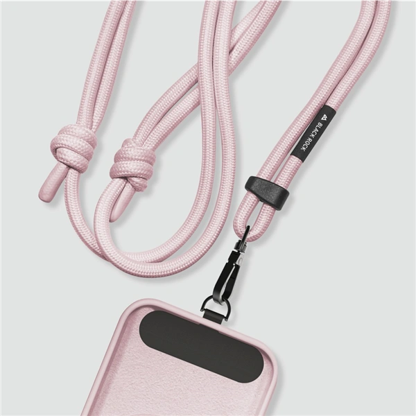 Black Rock Universal Lanyard, šňůrka na mobil, s karabinkou, 30-60 cm, světle růžová
