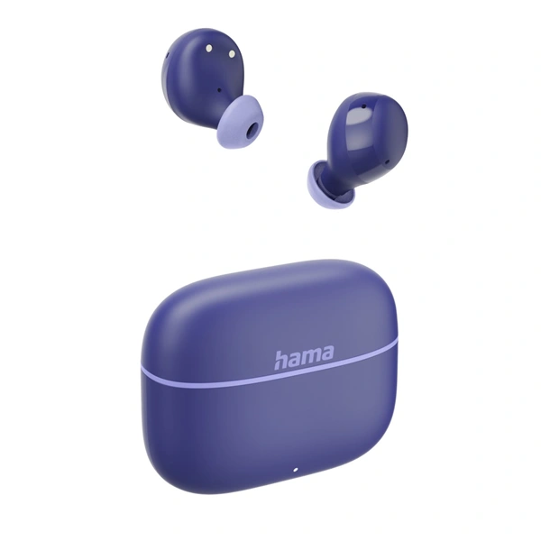 Hama Bluetooth sluchátka Freedom Buddy II, špunty, modrá