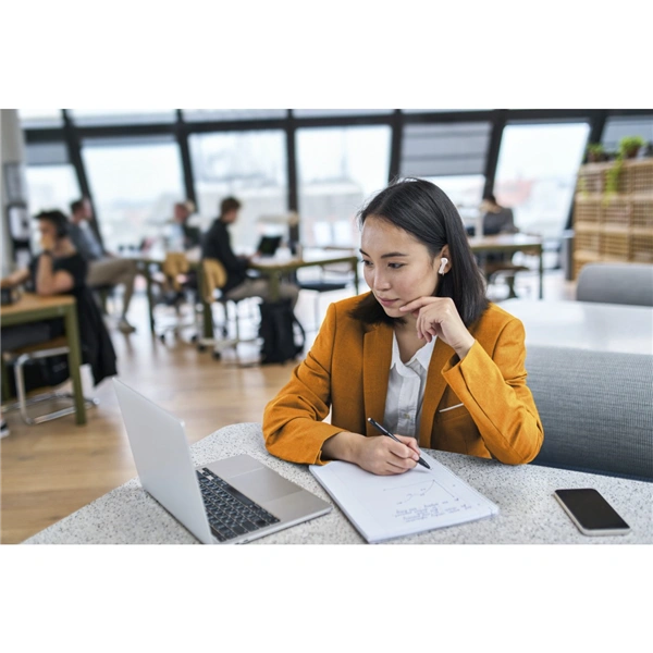 Hama Bluetooth sluchátka Passion Clear II, špunty, ANC/ENC, aplikace, bílá