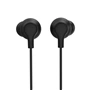 Hama USB-C sluchátka s mikrofonem Curly, špunty, černá
