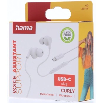 In-Ear Stereo EP Curly white