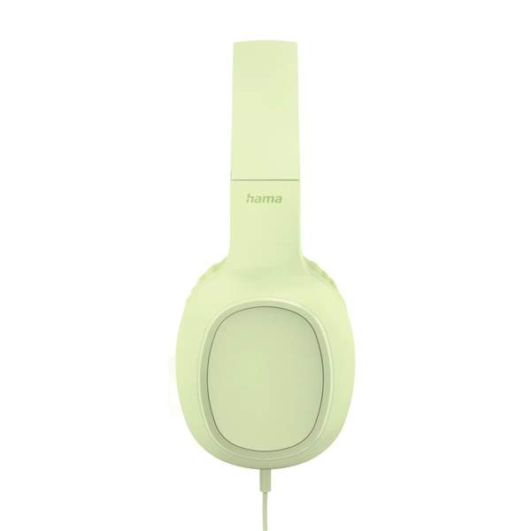 Hama USB-C sluchátka s mikrofonem Fun C, uzavřená, zelená
