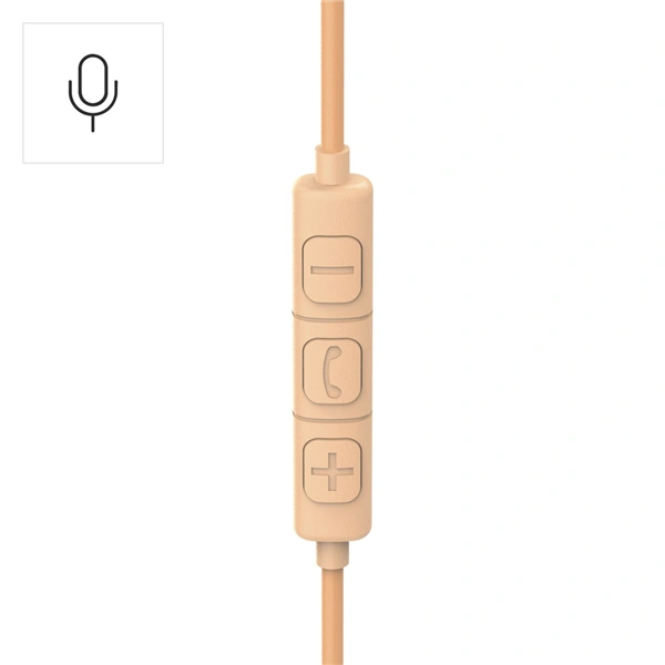 Hama USB-C sluchátka s mikrofonem Fun C, uzavřená, oranžová