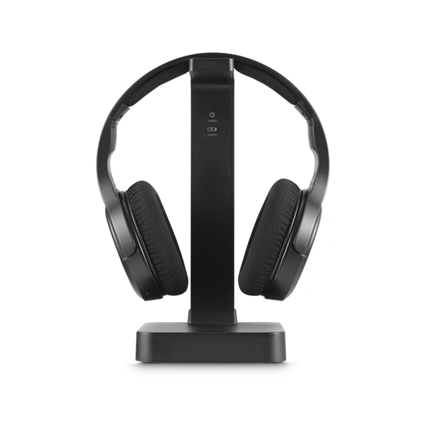 Hama bezdrátová TV sluchátka, nabíjecí základna s 2,4 GHz vysílačem, Bluetooth
