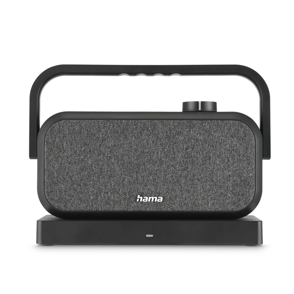 Hama bezdrátový přenosný TV reproduktor, nabíjecí základna s 2,4 GHz vysílačem, Bluetooth