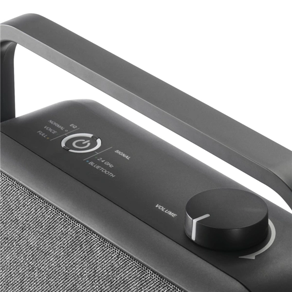 Hama bezdrátový přenosný TV reproduktor, nabíjecí základna s 2,4 GHz vysílačem, Bluetooth