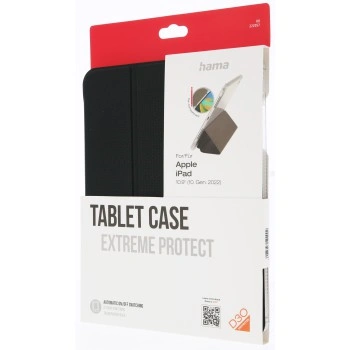 Hama Extreme Protect, D3O®, pouzdro pro Apple iPad 11" (25) / iPad 10,9" (22), černé/průhledné
