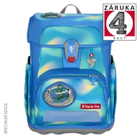 Školní aktovka Step by Step CLOUD FLASH, Ninja Zazu - 5 dílný set, AGR certifikát