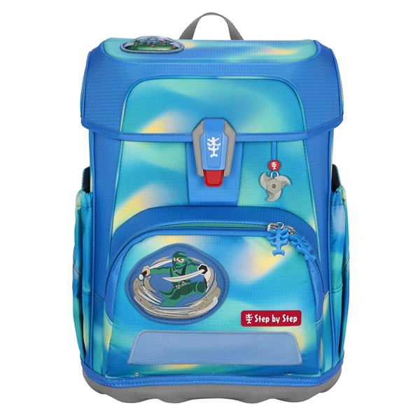 Školní aktovka Step by Step CLOUD FLASH, Ninja Zazu - 5 dílný set, AGR certifikát