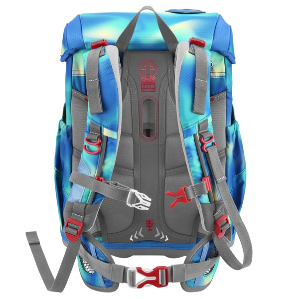 Školní aktovka Step by Step CLOUD FLASH, Ninja Zazu - 5 dílný set, AGR certifikát