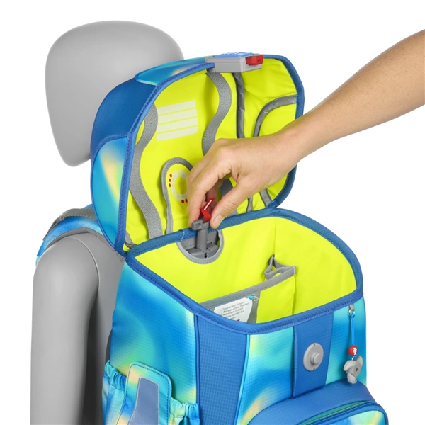 Školní aktovka Step by Step CLOUD FLASH, Ninja Zazu - 5 dílný set, AGR certifikát